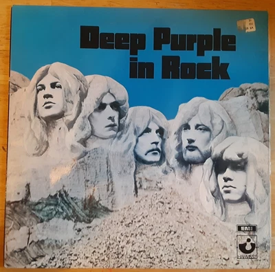 vinyl deep purple deep purple in rock VG harvest emi SHVL 777 1970 - Image 1 of 4