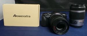 Panasonic Lumix DMC-GF5 12.1MP Digital Camera W/ 2 Lens, 3 Batteries & Charger - Picture 1 of 12