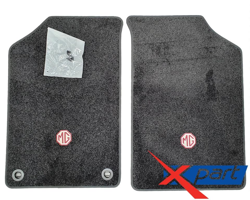 Genuine MG Front Carpet Mat Set In Black For LHD MGF & TF EAH103890PMA - Image 1 of 1