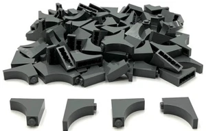 Lego 100 New Dark Bluish Gray Arch Arches 1 x 3 x 2 Inverted Parts - Picture 1 of 1