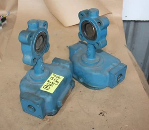 DeZurik 2" inch 50mm DN50 WAFER BUTTERFLY VALVE MANUAL GEARBOX ACUTATOR - Picture 1 of 7