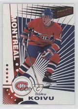 1997-98 Pacific Dynagon Tandems Saku Koivu Pavel Bure #14 HOF