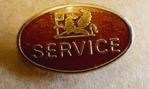 Vauxhall Dealer Service Staff Badge Enamel and Brass Badge c1960s (2) - Picture 1 of 2
