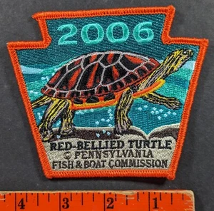 Red Bellied Turtle 2006 Pennsylvania Game Commission Patch - Picture 1 of 2
