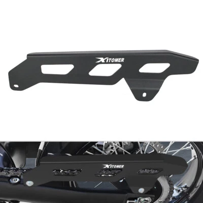 Cubierta protectora de cadena de aluminio apta para Kawasaki KLX250/KLX250 S/KLX250 SF 2009-2020 Foto 1 de 4