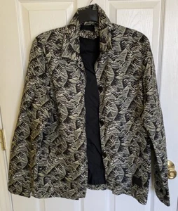 Acne Studios Tony Face Himalayan Tiger Coach Men’s Jacket Size 44 SS16 green - Picture 1 of 6