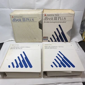 Vintage Software - dBASE III Plus by Ashton Tate *COLLECTORS* Complete - Bild 1 von 11