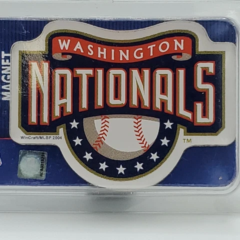 Washington Nationals MLB Baseball Precision-Cut Magnet Wincraft 3.00"x2.25" Cover