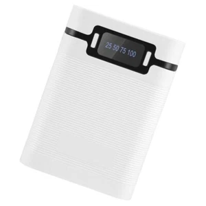 Dual USB Battery Box Kleine Powerbank Mit Schnellladung Tragbare Ladebank - Bild 1 von 12