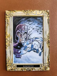 Magneto Marvel Premier Hellfire Club Sketch Card by Daniel HDR X-Men 30/30 Omega - Picture 1 of 2