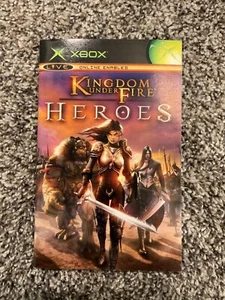 Kingdom Under Fire: Heroes (XBOX, 2005) *Original Manual Only* - Picture 1 of 2