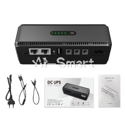 DC 5V 9V 12V Battery Backup UPS Uninterruptible Power Supply 8800mah / 10400mah - Image 1 of 4