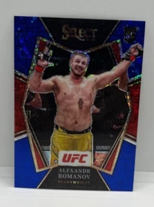 2022 Select UFC Premier Level Blue Disco Prizm /49 Alexandr Romanov RC with dent - Picture 1 of 2