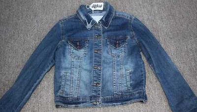 CHAQUETA/TOP JEAN DELIAS NIÑAS Talla - XS. ETIQUETA NO. 143W Foto 1 de 4
