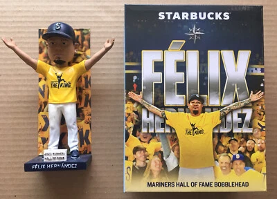 2023 Felix Hernandez Seattle Mariners Hall Of Fame Bobblehead 8/13/2023  - Image 1 of 4