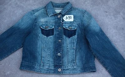 FASHION BUG GIRLS JEAN JACKET/TOP  Size- 8. TAG NO. A90 - Image 1 of 4