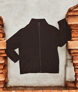 PRIVATE EDITION By CHICO'S Full Zip ACETATE Brown Jacket Women's Size XL (3) - Picture 1 of 8