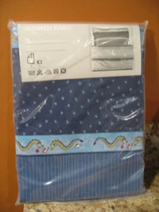 IKEA Twin Minnen Bard Dragons Castles 100% Cotton Quilt Cover w/ Pillow Sham NEW - Picture 1 of 10