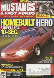 MUSCLE MUSTANGS & FAST FORDS 2009 MAY - LONG-SWING CRANK FOR MODULAR - Imagen 1 de 1