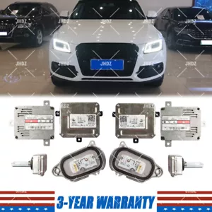 XENON HEADLIGHT DRL CONTEOL MODULE SET LEFT+RIGHT FOR AUDI Q5 SQ5 2013-2017 - Picture 1 of 2