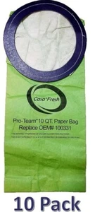 Ersatz Proteam 100331 Vakuumbeutel für 10 Quart Rucksack Staubsauger - 10/Pack - Bild 1 von 1