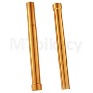 Front Outer Fork Tubes Pipes Gold Pair For YAMAHA YZF-R1M R1M 2015-2019 2016 17 - Picture 1 of 5