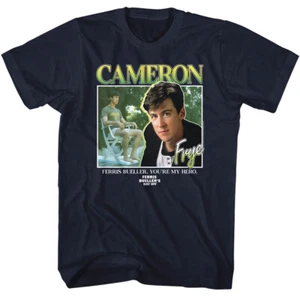 Ferris Bueller's Day Off 80's Movie Cameron Frye Double Exposure Men's T Shirt - Picture 1 of 3