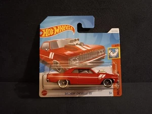 Hot Wheels 64 Chevy Chevelle SS V8 157/250 Model Car/1:64 HW Muscle Mania - Picture 1 of 5