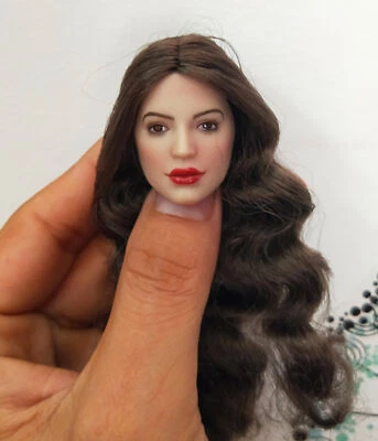 Figura de acción WONDER cabeza de niña elfa modelo esculpido apta para 1/6 TBLeague Suntan Foto 1 de 4