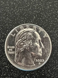 ERROR - 2023 D - Jovita Idar Women's Quarter  Reads “In Cod We Trust”  - Picture 1 of 6