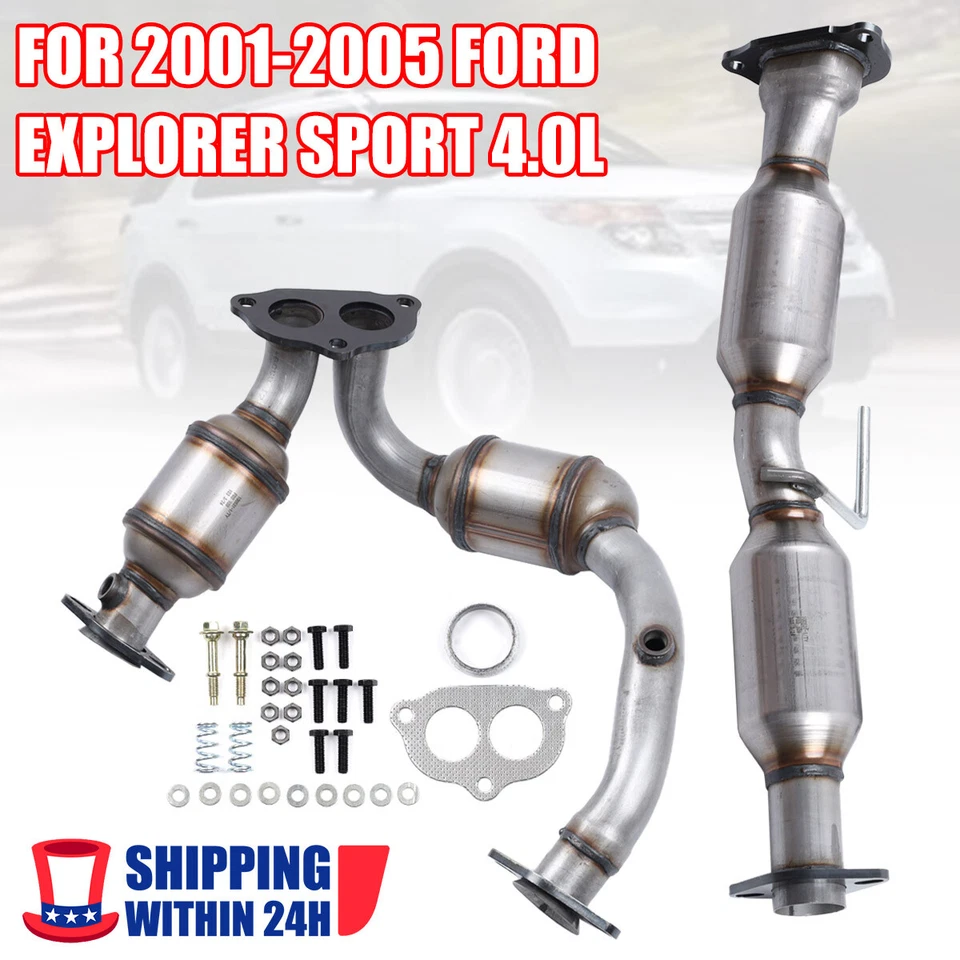 Catalytic Converter For 2001-2005 FORD Explorer Sport Trac 4.0L 50202 & 53500 A+ - Image 1 of 4
