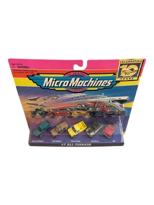 Vintage Micro Machines #7 All-Terrain Collection ~ VHTF Rare ~ Galoob 75030 - Image 1 of 3