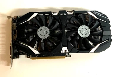 MSI GeForce GTX 1060 V1 OC GDDR5 6GB Gaming Graphics Card - Works Great - Image 1 of 4