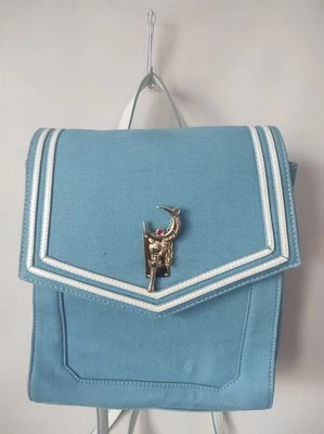 Samantha Vega x Sailor Moon collaboration Moonstick Backpack denim blue◇ - Image 1 of 4
