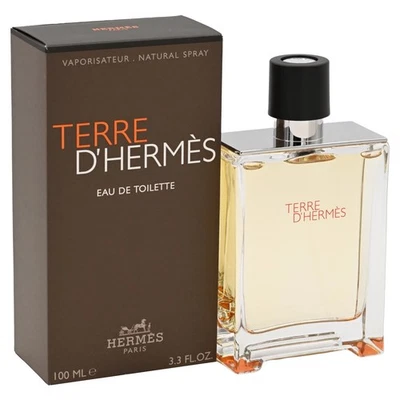 Terre D'Hermes por Hermes colonia para hombre EDT 3.3 / 3.4 oz nuevo en caja Foto 1 de 3