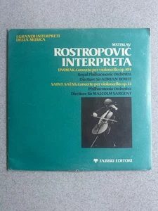 Mstislav Rostropovic Interpreta Dvorak Concerto Violincello NEW SEALED UNOPENED - Imagen 1 de 5
