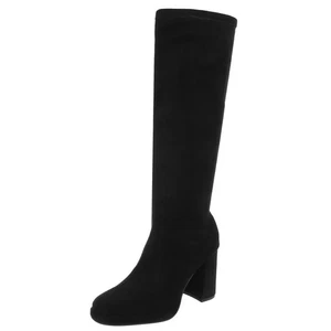 Damen Stiefel mit Reißverschluss und Reißverschluss Ital-Design 8481 in Schwarz - Bild 1 von 12