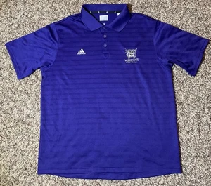 Camiseta polo de fútbol Adidas Weber State Wildcats para hombre talla XL púrpura edición del equipo - Imagen 1 de 7