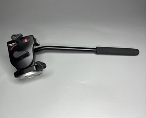 Manfrotto 700RC2 Composite Video Head Camcorder Mount Fluid 360 Tilt w/ Pan Bar - Picture 1 of 9