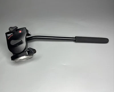 Manfrotto 700RC2 Composite Video Head Camcorder Mount Fluid 360 Tilt w/ Pan Bar - Image 1 of 4