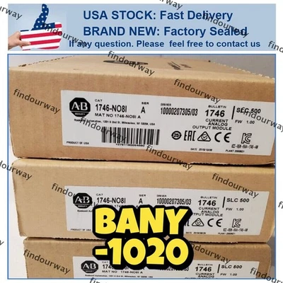 1746-NO8I /A Surplus Sealed 1746-NO8I /A SLC500 Analog Current Output Module 1pc - Image 1 of 3