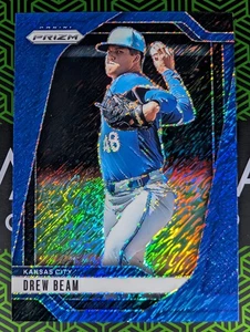 Drew Beam 2025 Panini Prizm Baseball Blue Shimmer Prizm 07/15 K.C. Royals - Picture 1 of 2