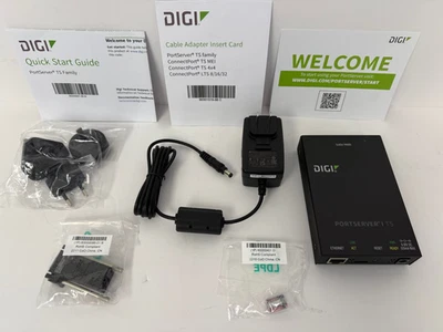 DIGI 70002045 50000836-27 PORTSERVER TS 4 RS-232 NEW OPEN BOX - Image 1 of 4