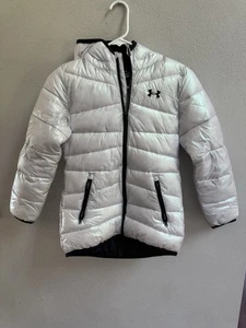 Under Armour Cappotto Iridescente Invernale Bambina Puffer Coat Taglia Media - Foto 1 di 9