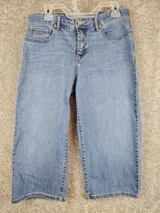 Levi Denim Capri donna taglia 18 lavaggio medio casual comodo - Foto 1 di 8
