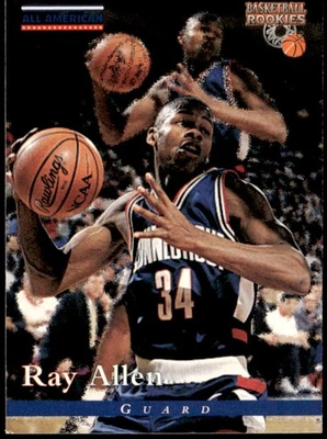 1996 Score Board Rookies #84 Ray Allen E1 - Image 1 of 2