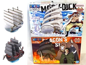ONE PIECE Grand Ship Collection Moby Dick & Dragon's 2 Model Kit Lot, BOX WEAR - Picture 1 of 8