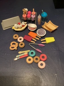 Our Generation Sweet Stop Ice Cream Truck Accessories Replacement Lot 30+pieces - Bild 1 von 1