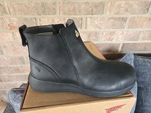 RED WING WOMENS 3566 SZ 9.5 B SAFETY BOOT NIB - Picture 1 of 6
