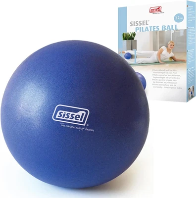 SISSEL Pilates Soft Ball Gray | 8.5 in | Phthalate- & Latex-Free PVC | for Deep  - Image 1 of 4